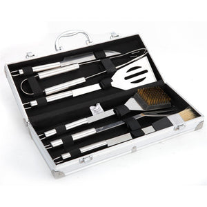 6 Pieces Stainless BBQ Toll Set