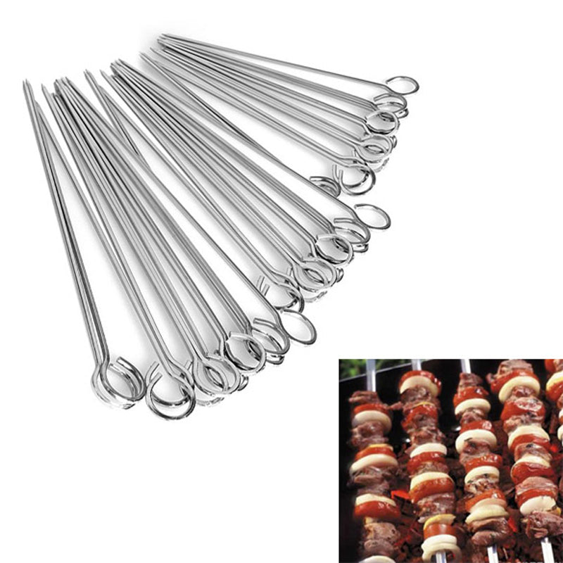 Iron BBQ Barbecue Skewers